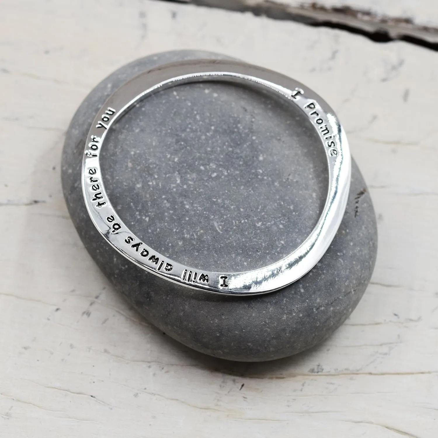 6.5cm diameter "I will always be there for you..I promise"