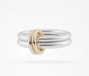 Calliope SS/Rose Gold/Gold Ring