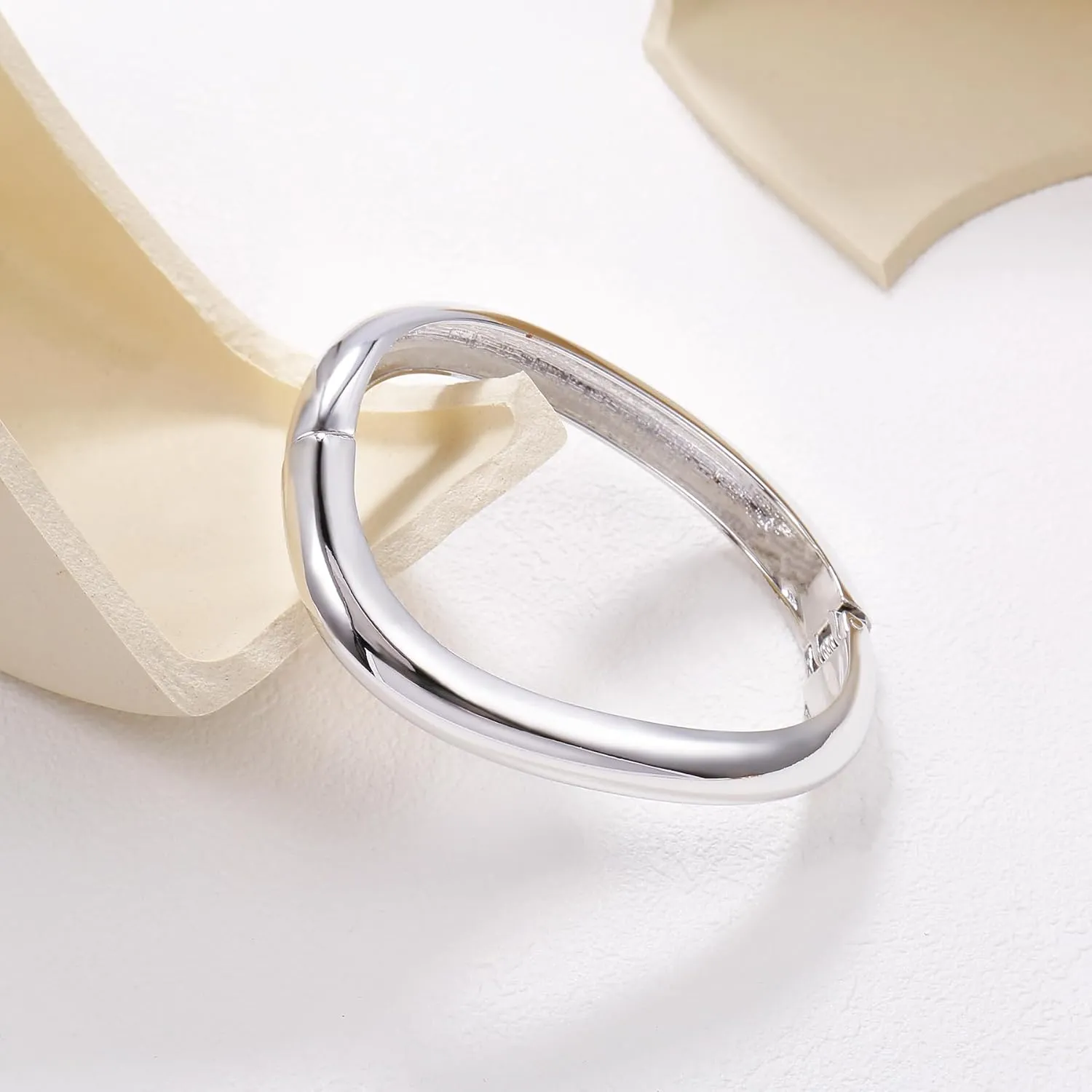 Elegance 11 designs Gold Cuff Bangle Bracelets For Women Set Chunky Trendy Hinged Irregular Cuff Open Wide Gold Bracelet Minimalist Jewelry Gift 2pcs