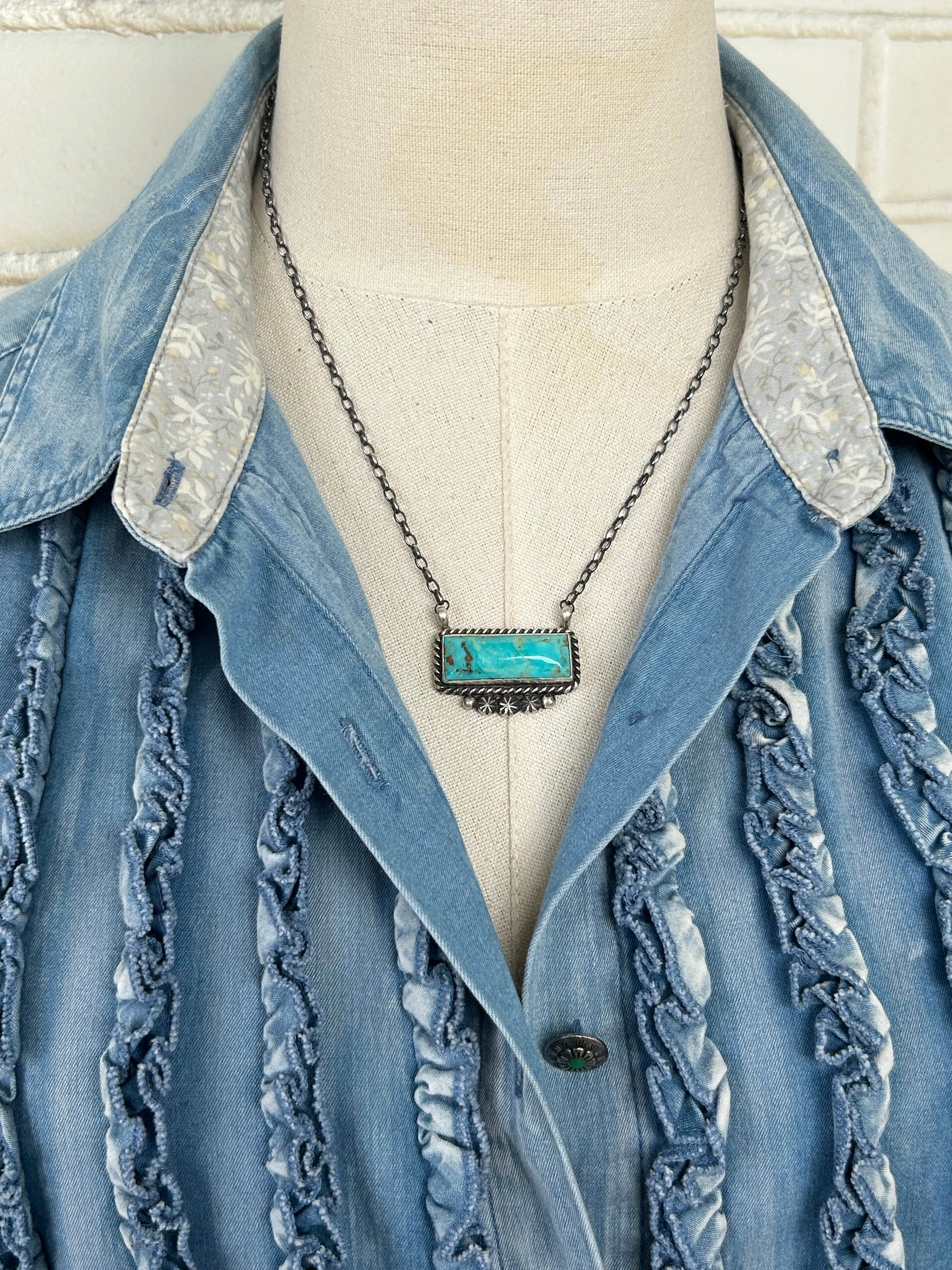 Kingman Bar Necklace #17