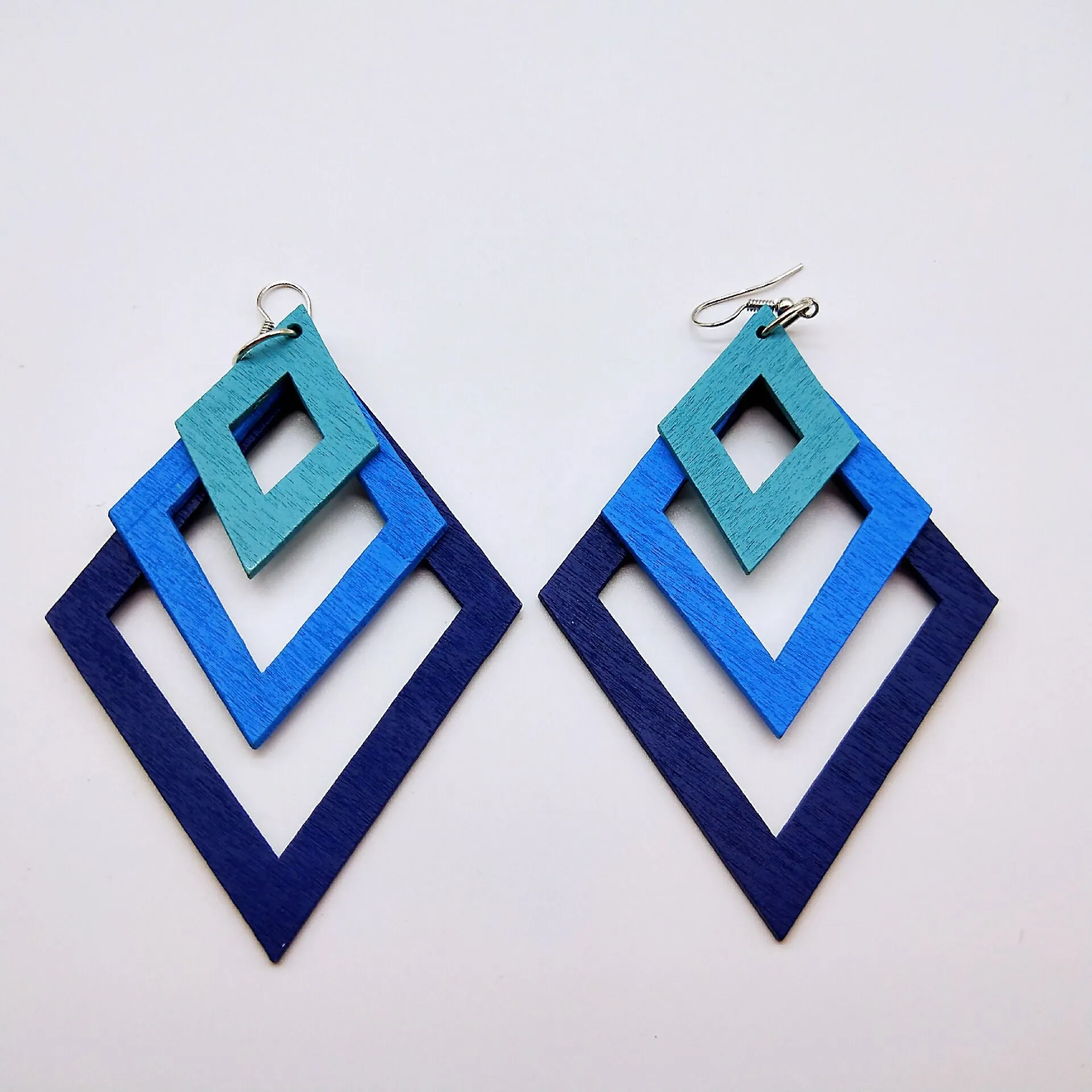 Ladies Color Simple Diamond Ear Jewelry