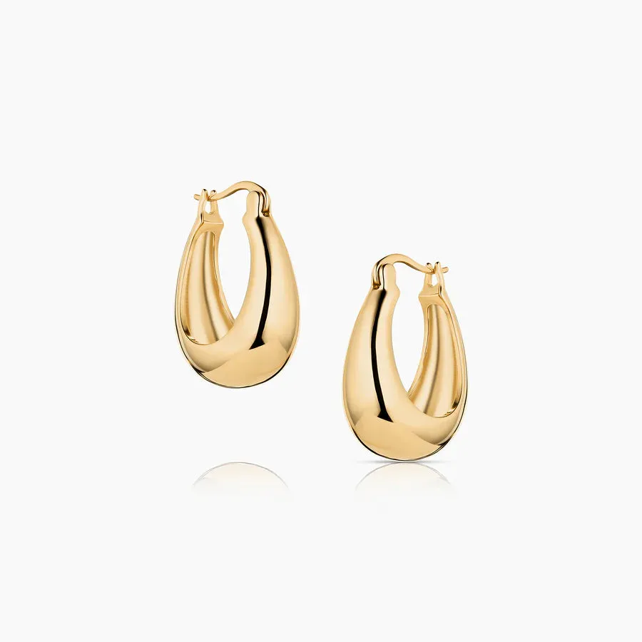 Lumi Petite Hoop Earring | Thatch