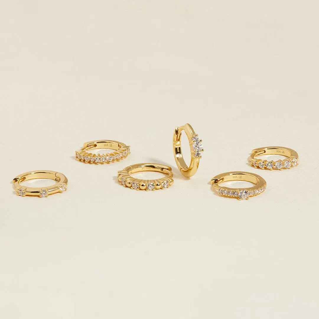 Murphy 6-piece hoop earring set