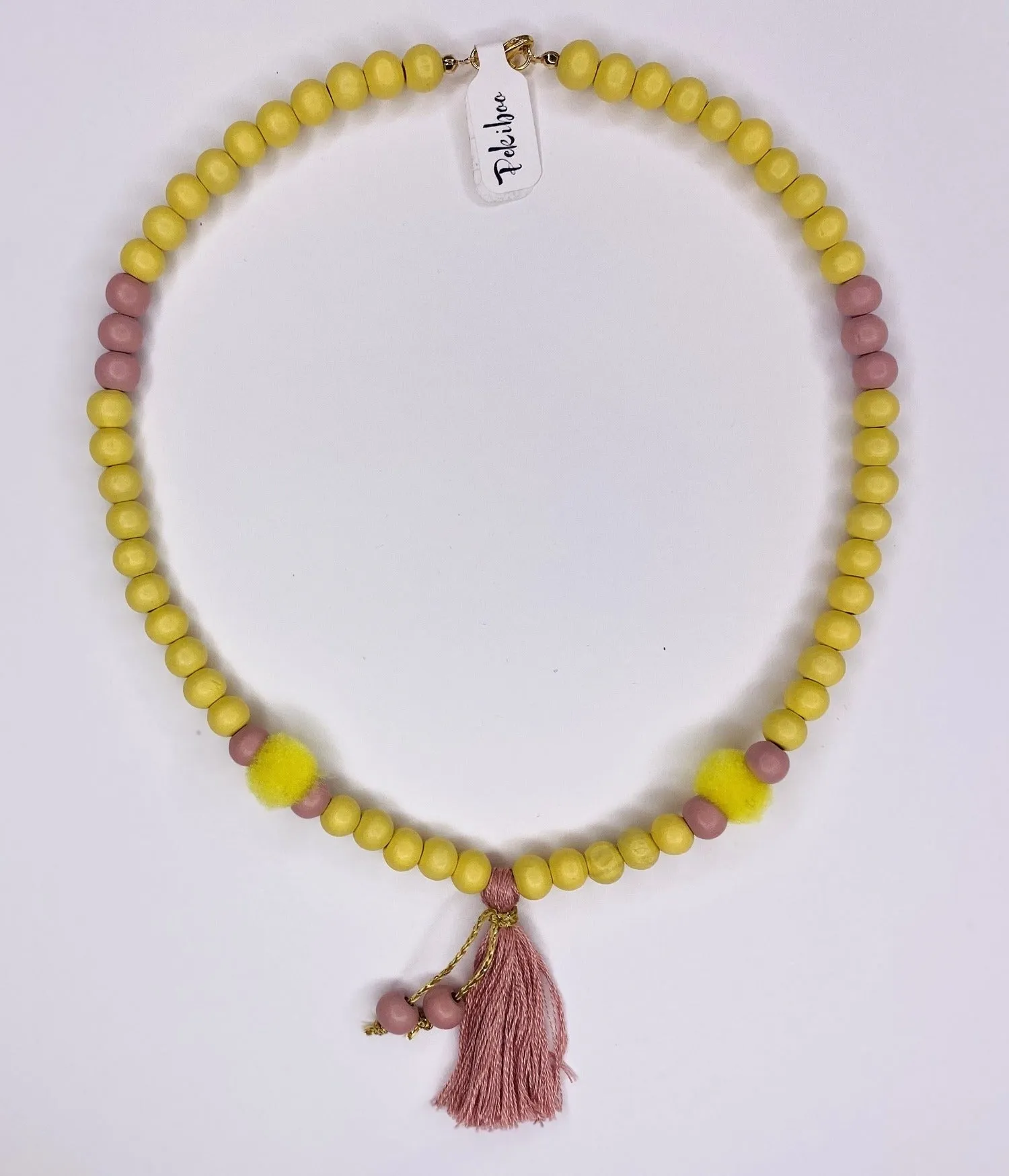 NECKLACE AND BRACELET YELLOW