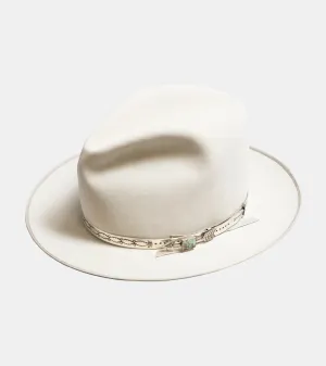 Red Rabbit Hat Bands Sterling and Turquoise