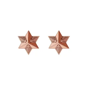 Star Studs Rose Gold